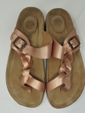 Women's Cushionaire Libby Cork Footbed Sandal with +Comfort